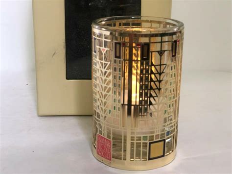 Frank Lloyd Wright Candle Holder .